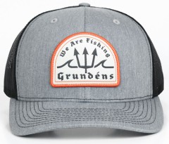 Kapa Grundéns Poseidon Trucker Heather Grey/Black Kapa Grundéns Poseidon Trucker Heather Grey/Black