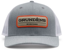 Kapa Grundéns We Are Fishing Trucker Heather Grey/White