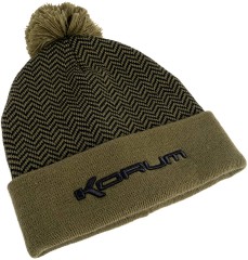 Kapa Korum Thermal Beanie Hat Crna/Maslinasta