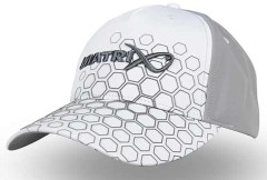 Kapa Matrix Hex Print Cap Bijela