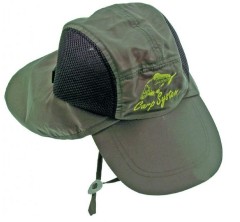 Kapa s obrubom Carp System C.S. Zelena