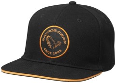 Kapa Savage Gear Badge Flatbill Crna Narančasta