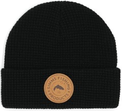 Kapa Simms Everyday Wafle Knit Beanie Crna