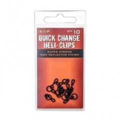 Karabinka s Kroužkem ESP Quick Change Heli-Clips 10ks Karabinka s Kroužkem ESP Quick Change Heli-Clips 10ks