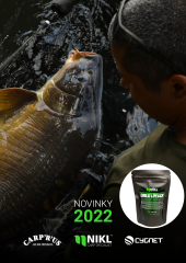 Katalog novinek Nikl 2022 + Vzorek Boilie Nikl Chilli & Peach 60gr