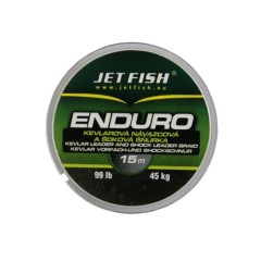 Kevlarová Náväzcová Šoková Šnúra JetFish Enduro 15m Kevlarová Náväzcová Šoková Šnúra JetFish Enduro 15m