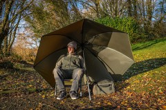 Kišobran Korum Progress Graphite Brolly 50"