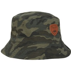 Klobouk Oboustranný Giants Fishing Camo/Black Double Bucket Hat Klobouk Oboustranný Giants Fishing Camo/Black Double Bucket Hat