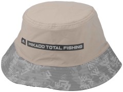 Klobúk Mikado Obojstranný Bucket Hat s UPF Filtrom Sivý