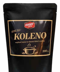 Koleno - Bravčové Mäso vo Vlastnej Šťave v Sáčku GOODY 77 - 200gr