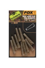 Konusi Fox Edges Camo Slik Lead Clip Tail Rubber Veličina 10