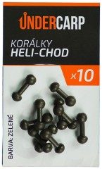 Korálci UnderCarp Heli-Chod zeleni Korálci UnderCarp Heli-Chod zeleni