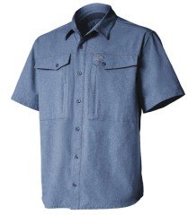 Košeľa Geoff Anderson Zulo II Krátky Rukáv Modrá Košeľa Geoff Anderson Zulo II Krátky Rukáv Modrá