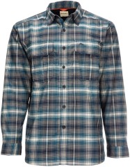 Košile Simms Coldweather Shirt Atlantis Steel Plaid