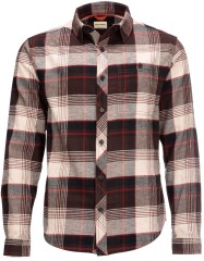 Košile Simms Dockwear Cotton Flannel Mahogany Red Plaid
