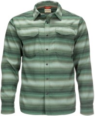 Košile Simms Gallatin Flannel Shirt Moss Stripe