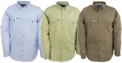 Košile Snowbee Fishing Shirt Lime Long Sleeve Velikost L