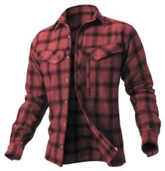 Košulja Geoff Anderson Ezmar Dugi Rukav Crvena Košulja Geoff Anderson Ezmar Dugi Rukav Crvena