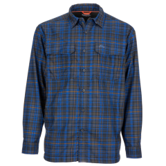 Košulja Simms Coldweather Shirt Rich Blue Admiral Plaid