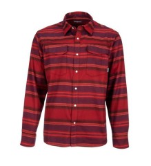Košulja Simms Gallatin Flannel Shirt Auburn Red Stripe