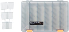 Krabička Savage Gear Lurebox Smoke 5A 27,5x18x4,5cm Krabička Savage Gear Lurebox Smoke 5A 27,5x18x4,5cm
