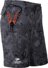 Kraťasy Giants Fishing Shorts Quick Dry UV50+ Camo Grey