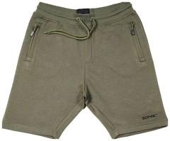 Kraťasy Sonik Green Fleece Shorts