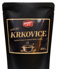 Krkovice - Vepřové Maso ve Vlastní Šťávě v Sáčku GOODY 77 - 200gr