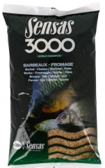 Kŕmenie Sensas 3000 Barbel 1kg
