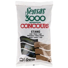 Kŕmenie Sensas 3000 Concours Etang (Jazero) 1kg