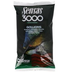 Kŕmenie Sensas 3000 Gudgeon 800gr