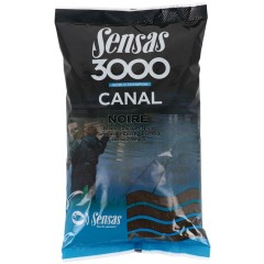 Kŕmenie Sensas 3000 Super Canal Black 1kg