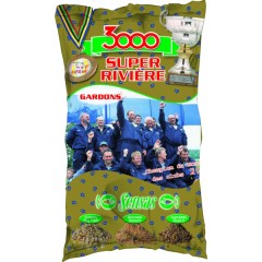 Kŕmenie Sensas 3000 Super Riviere Gardon (Řeka Plotice) 1kg