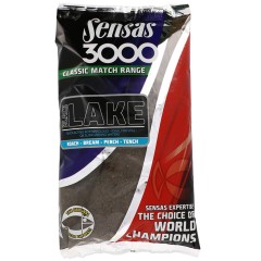 Kŕmenie Sensas 3000 UK Lake Black 1kg