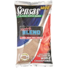 Kŕmenie Sensas 3000 UK Match Blend 1kg