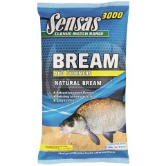 Kŕmenie Sensas 3000 UK Natural Bream 1kg