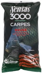 Krmenje Sensas 3000 Carpes 1kg (Rouge - Crveno)