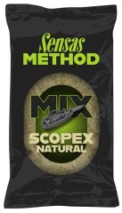 Krmenje Sensas Method Mix Natural Scopex 1kg
