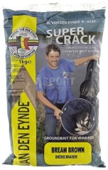 Krmítková Zmes MVDE Super Crack 1kg Brasem/Pleskáč Brown