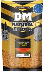 Krmítková Zmes Sonubaits 1kg DM Natural Feeder Biscuit&Corn