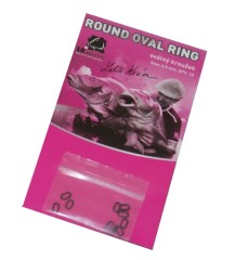 Kroužci LK Baits Round Oval Ring 10ks