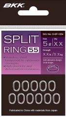 Kroužky BKK Split Ring-55 Kroužky BKK Split Ring-55