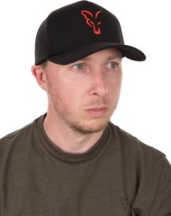 Kšiltovka Fox Collection Baseball Cap Black/Orange Kšiltovka Fox Collection Baseball Cap Black/Orange