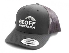 Kšiltovka Geoff Anderson SnapBack Síťová s Logem Šedá Kšiltovka Geoff Anderson SnapBack Síťová s Logem Šedá