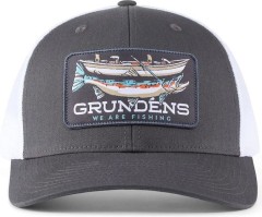 Kšiltovka Grundéns Drift Boat Trucker Charcoal/White O/S