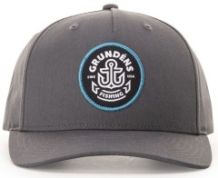 Kšiltovka Grundéns Icon Anchor Trucker Charcoal
