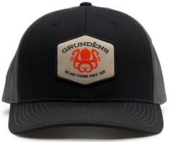 Kšiltovka Grundéns Kracken Trucker 312 O/S Black/Charcoal