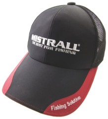 Kšiltovka Mistrall černočervená Kšiltovka Mistrall černočervená