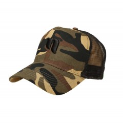 Kšiltovka Nikl 3D Logo Camo