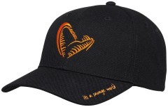 Kšiltovka Savage Gear Jaw Baseball Cap Black